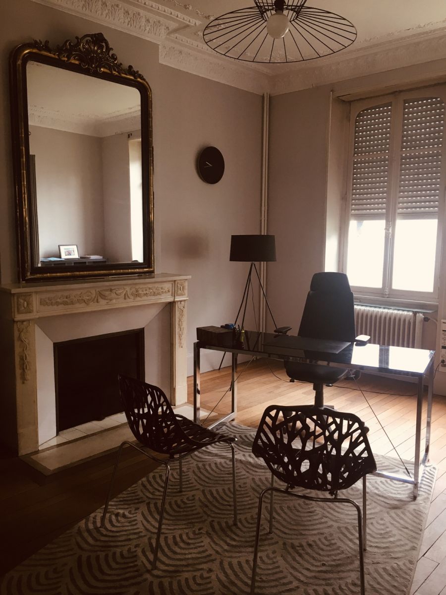 Bureau du cabinet de Caroline Stando à Nancy